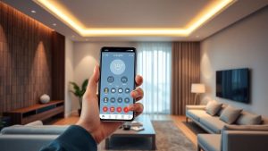 News Home 44 Casă inteligentă cu tehnologie modernă și control vocal.