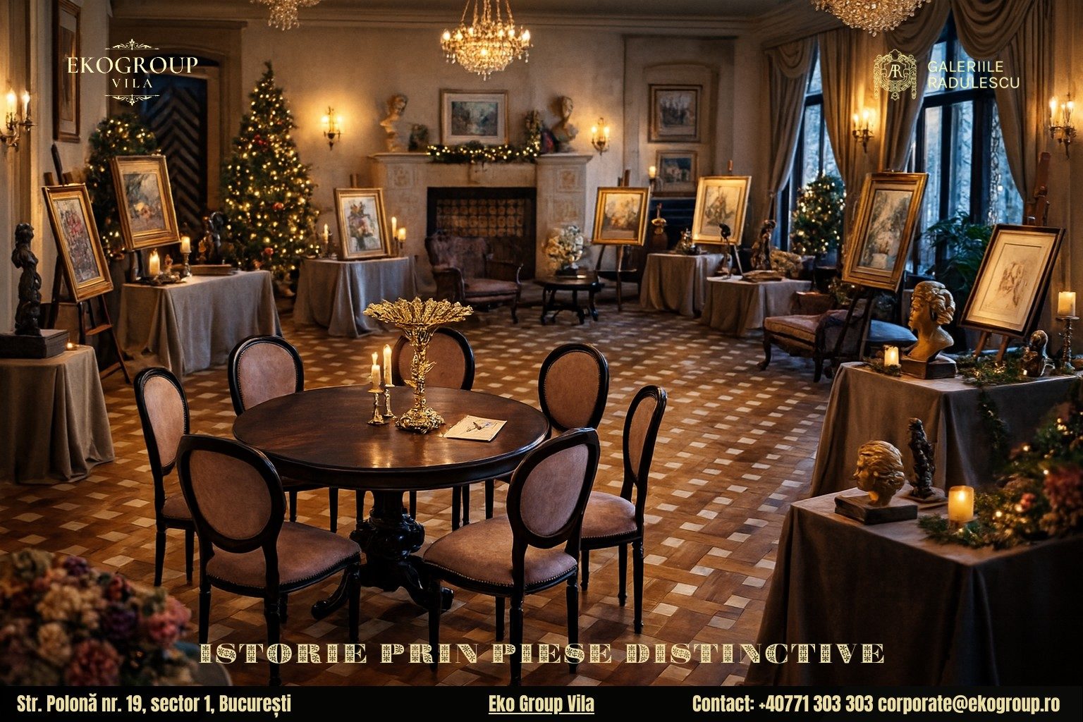 Istoria Crăciunului redescoperită prin farmecul anilor ’30 la Eko Group Vila