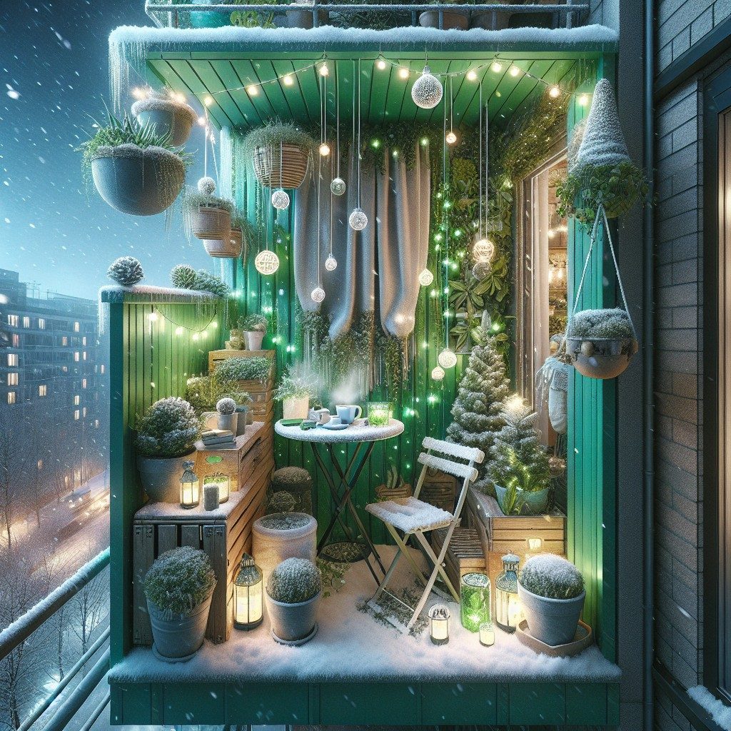 Optimizare spații compacte: idei pentru balcoane verzi de iarnă